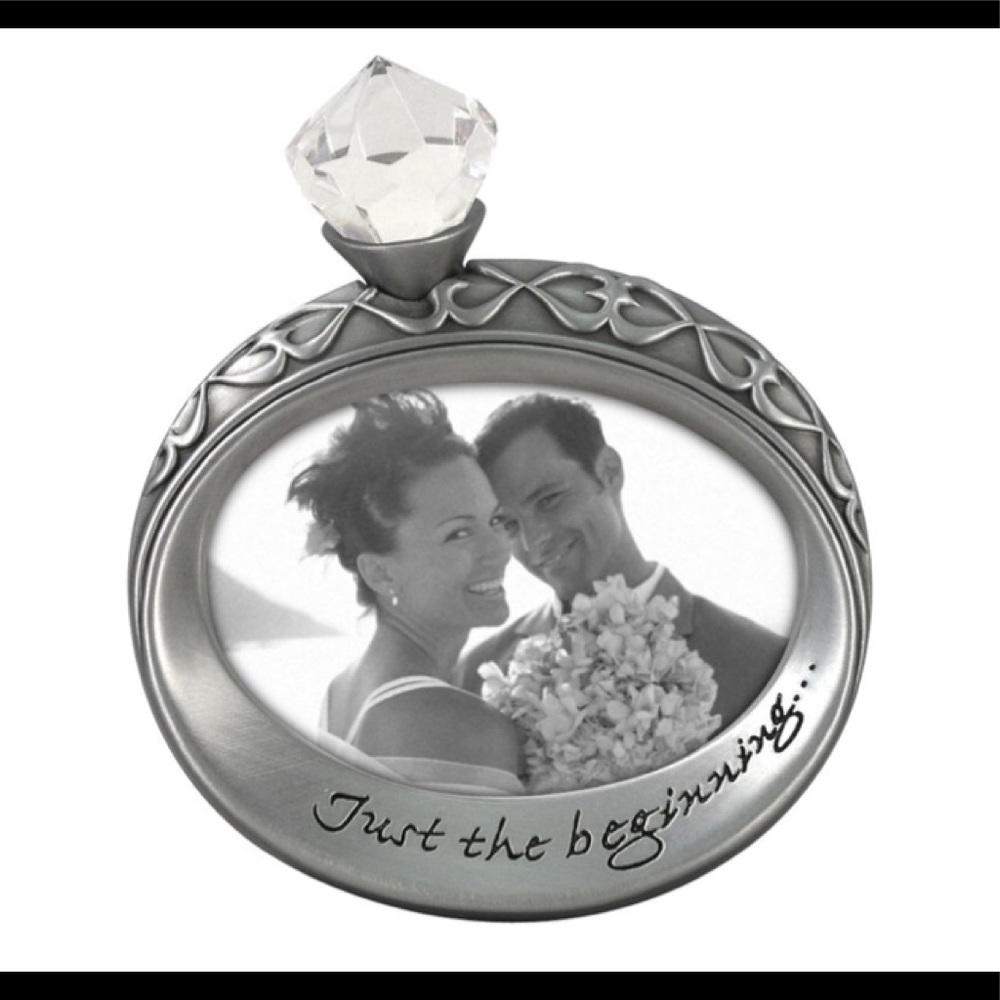 Diamond Ring Picture Frame
